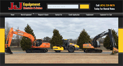 Desktop Screenshot of jandjequipmentrentals.com