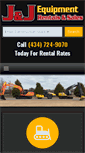 Mobile Screenshot of jandjequipmentrentals.com